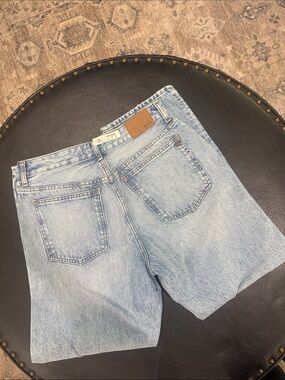 Madewell Light Wash Curvy 90s Straight